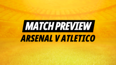 Image for Betfair's preview of Arsenal v Atletico Madrid featuring tips and predictions